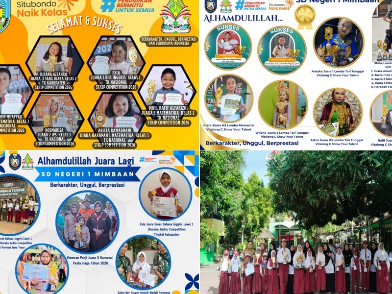 SD Negeri 1 Mimbaan Apresiasi Siswa Pemenang Lomba